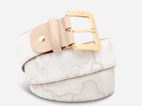 Escape Geo reversible belt Ivory