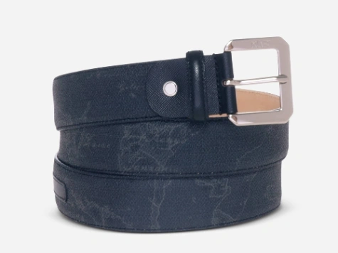 Geo Black Belt with metal buckle